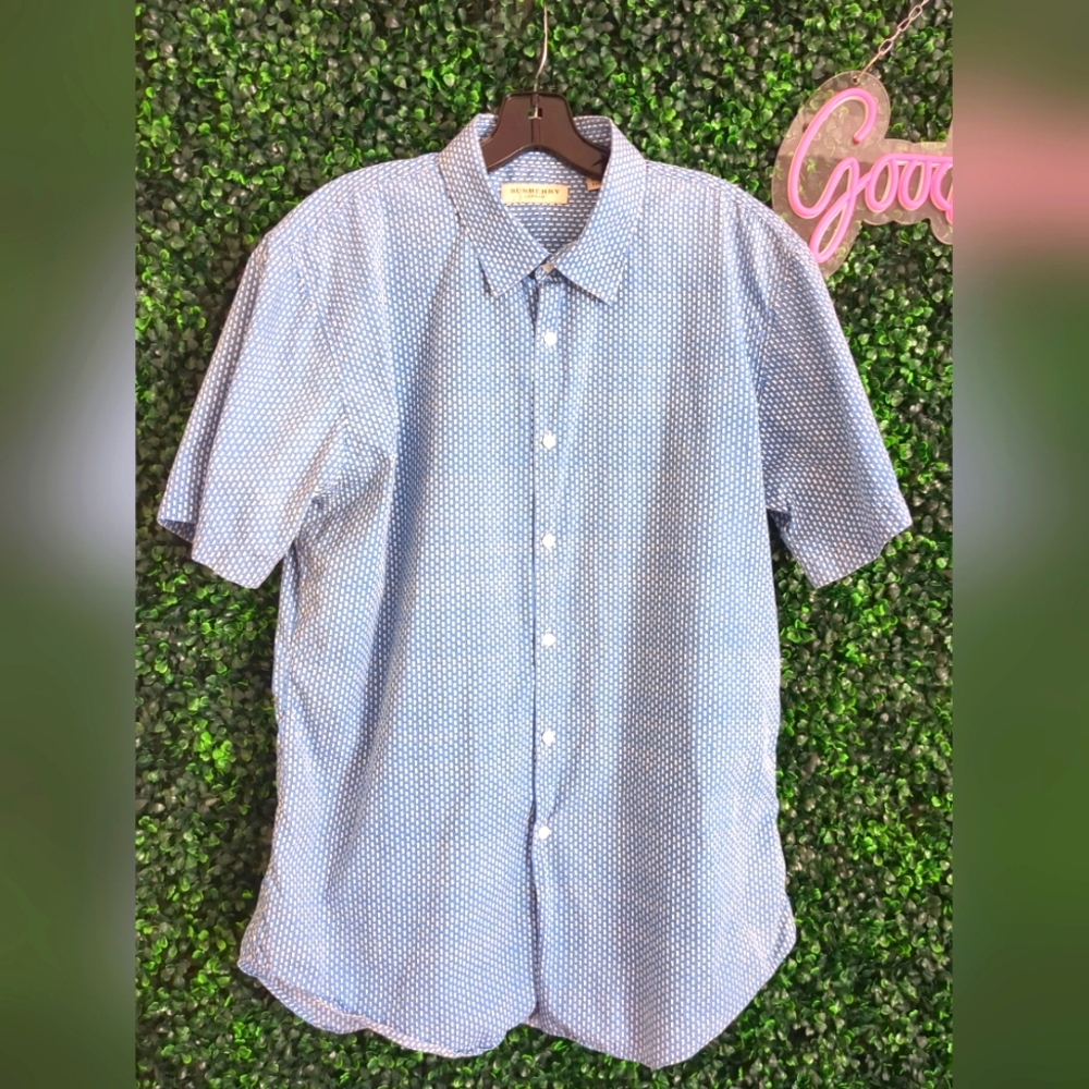 Burberry London short sleeve shirt for men 2X - Picture 3 of 4